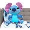Northwest Bluey Character Hugger Pillow & Silk Touch Throw Blanket Set, 40″ x 50″, Hooray(Lilo & Stitch – Classic Palms)