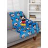 Northwest Bluey Character Hugger Pillow & Silk Touch Throw Blanket Set, 40″ x 50″, Hooray(Mickey Mouse – Comic Pop)
