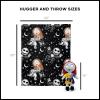Northwest Bluey Character Hugger Pillow & Silk Touch Throw Blanket Set, 40″ x 50″, Hooray(Nightmare Before Christmas – Sally Frights)