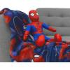 Northwest Bluey Character Hugger Pillow & Silk Touch Throw Blanket Set, 40″ x 50″, Hooray(Spider-man – Fearless Spidey)
