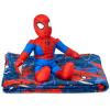 Northwest Bluey Character Hugger Pillow & Silk Touch Throw Blanket Set, 40″ x 50″, Hooray(Spider-man – Fearless Spidey)