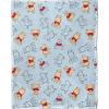 Northwest Bluey Character Hugger Pillow & Silk Touch Throw Blanket Set, 40″ x 50″, Hooray(Winnie the Pooh – Favorite Bear)