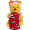 Northwest Bluey Character Hugger Pillow & Silk Touch Throw Blanket Set, 40″ x 50″, Hooray(Winnie the Pooh Festive Friends)