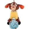 Northwest Bluey Character Hugger Pillow & Silk Touch Throw Blanket Set, 40″ x 50″, Hooray(Wish Character – Friend Frolic)