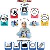 Pillow Pets 16 inch Bluey, BBC Studios Stuffed Animal Plush Toy Gift for Kids
