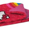 Silk Touch Sherpa Slumber Bag for Boys and Girls, Sleeping Bag with Zipper, 27 x 56 inches(Pink Pride)