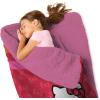 Silk Touch Sherpa Slumber Bag for Boys and Girls, Sleeping Bag with Zipper, 27 x 56 inches(Pink Pride)