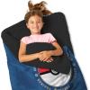 Silk Touch Sherpa Slumber Bag for Boys and Girls, Sleeping Bag with Zipper, 27 x 56 inches(Training Center)