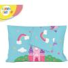 Sunny Side Up Bluey & Bingo (Pack of 2) Reversible Pillowcases – Double Sided Pillow Covers – Kids Super Soft Bedding(Blue – Magic Castle)