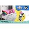 Sunny Side Up Bluey & Bingo (Pack of 2) Reversible Pillowcases – Double Sided Pillow Covers – Kids Super Soft Bedding(Pink – Minnie Mouse)