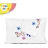 Sunny Side Up Bluey & Bingo (Pack of 2) Reversible Pillowcases – Double Sided Pillow Covers – Kids Super Soft Bedding(White – Flutter)