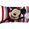 Jay Franco Bluey & Bingo 1 Single Reversible Pillowcase – Double-Sided Kids Super Soft Bedding (Official Bluey Product)(Multicolor – Mickey Mouse)