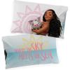 Jay Franco Bluey & Bingo 1 Single Reversible Pillowcase – Double-Sided Kids Super Soft Bedding (Official Bluey Product)(Multicolor – Moana)