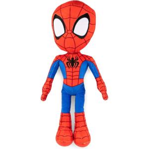 Bluey & Bingo Plush Pillow Buddy Set – Super Soft Character Pillows – Polyester Microfiber, 12 inches(Red – Spiderman)