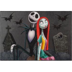 Gertmenian Bluey Indoor Area Rug – 4×6 Large, Non-Slip, Ideal for Children in Bedroom, Game Room, Classroom, Nursery or Play Area – Bluey Playtime Friends, Multi, 25803(Nightmare Before Christmas)
