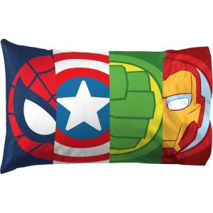 Jay Franco Bluey & Bingo 1 Single Reversible Pillowcase – Double-Sided Kids Super Soft Bedding (Official Bluey Product)(Multicolor – Super Hero Adventures)