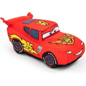 Jay Franco Plusg Pillow Buddy Super Soft Polyester Microfiber | Bluey 19 Inches(Cars – Lightning Mcqueen)