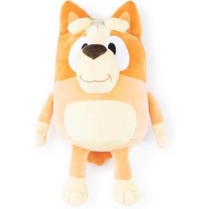 Jay Franco Plusg Pillow Buddy Super Soft Polyester Microfiber | Bluey 19 Inches(Orange – Bingo)