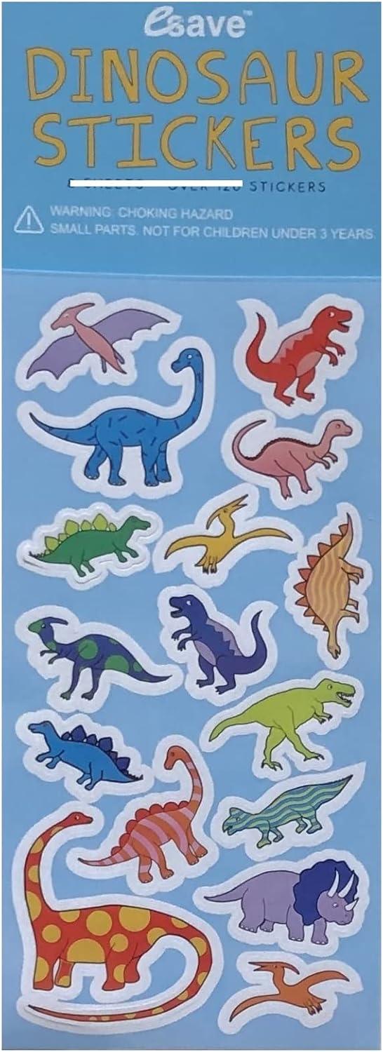imageBluey Birthday Party Supplies Bundle includes Table Cover and Happy Birthday Banner and 1 Dinosaur Sticker Sheet 2 Pack Bundle