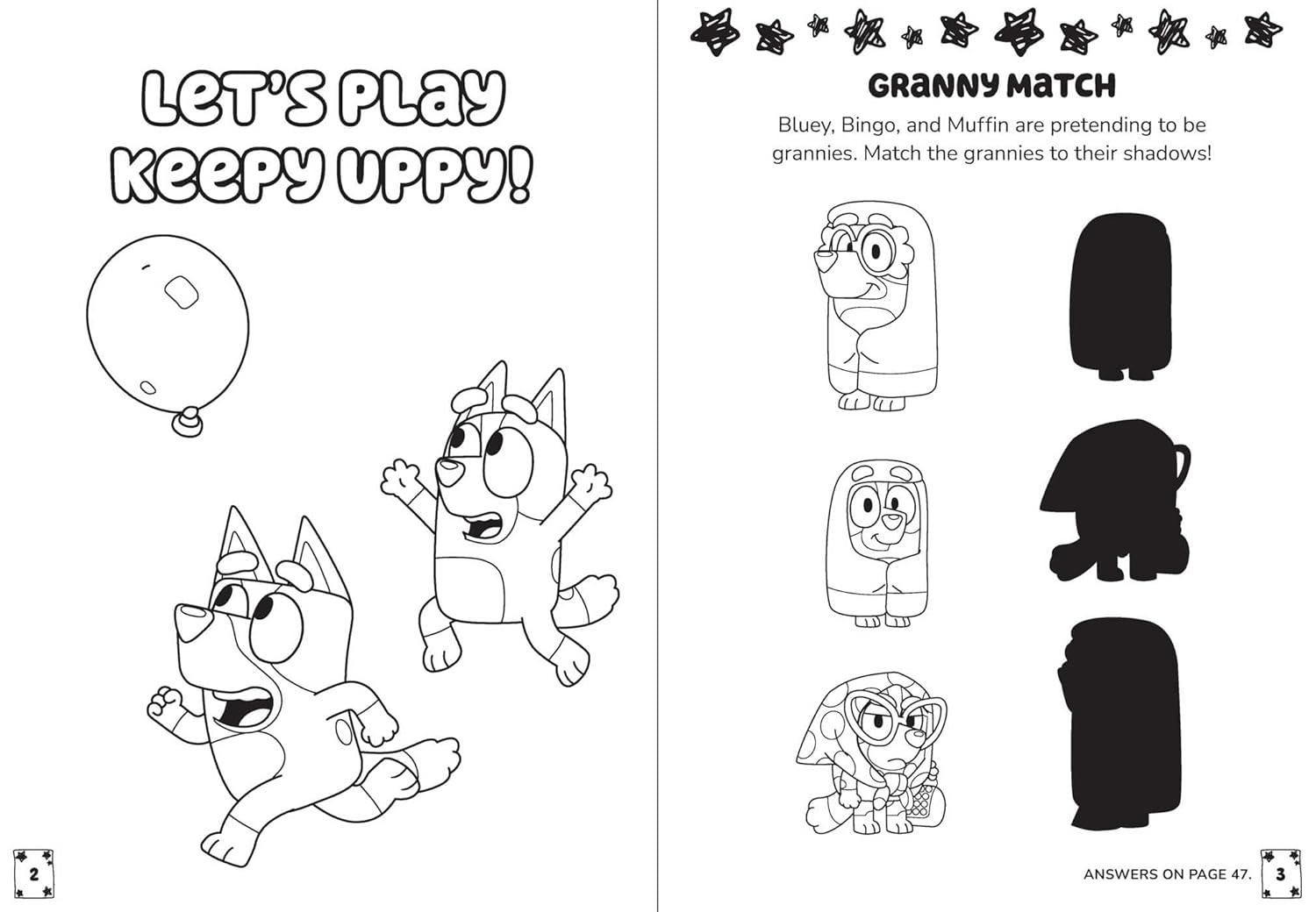 imageBluey Muffins World Color amp Activity with Crayons