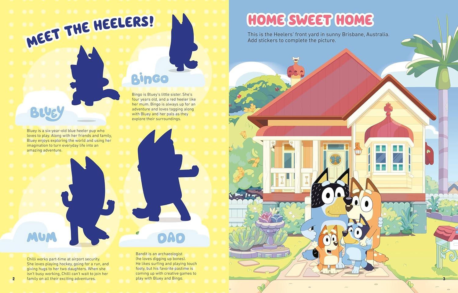 imageBluey Time to Play A Sticker amp Activity Book