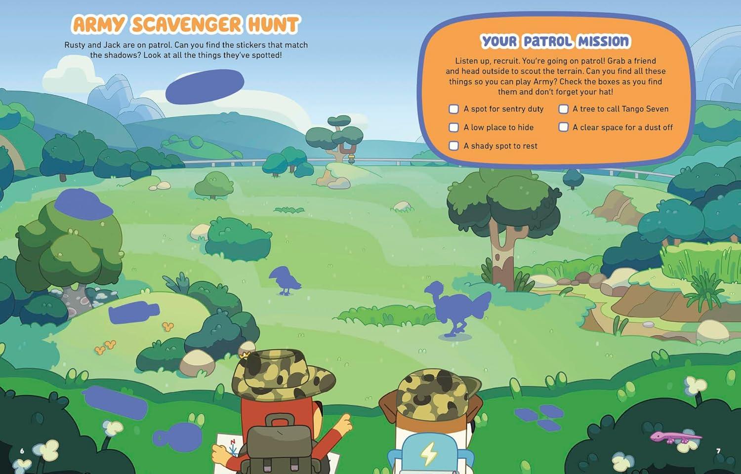imageBluey and Friends A Sticker amp Activity Book