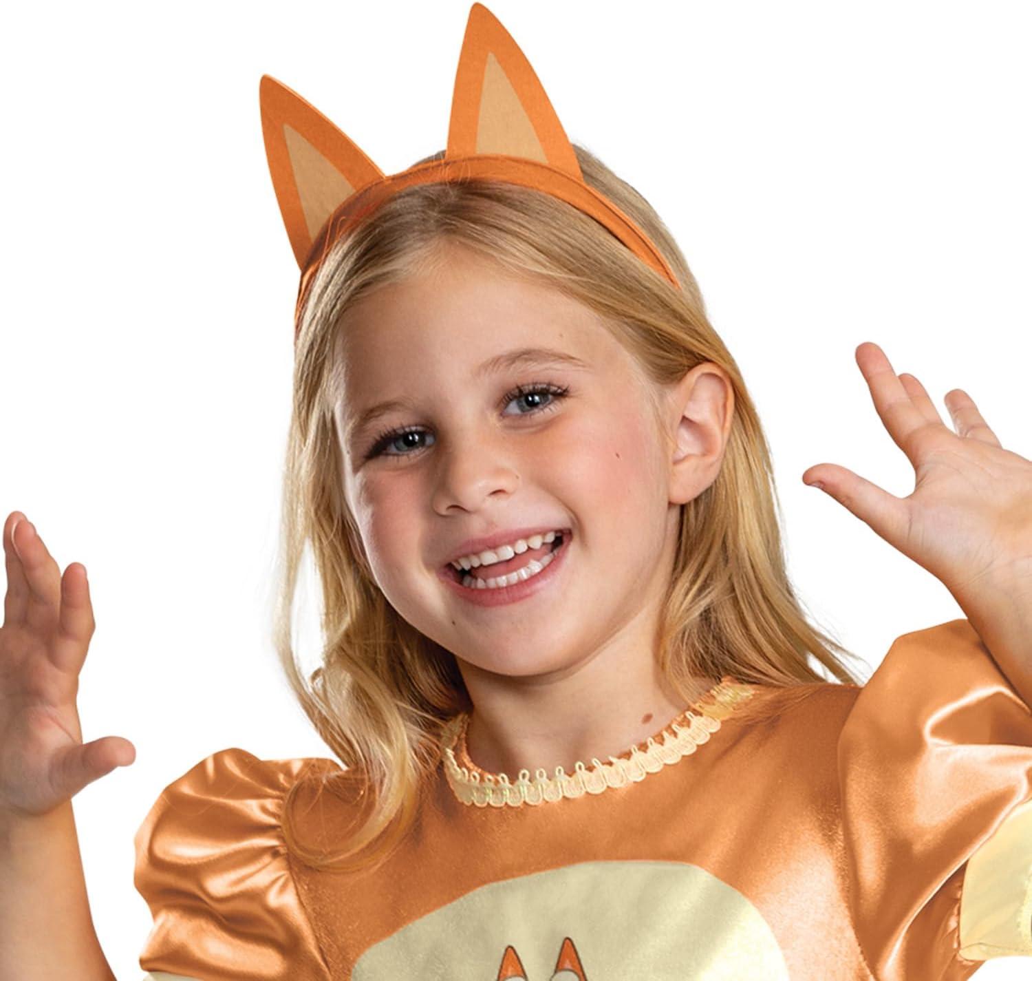imageDisguise babygirls Bingo Skirt Costume for Kids Official Bluey Character Outfit With Dress and HeadbandBingo