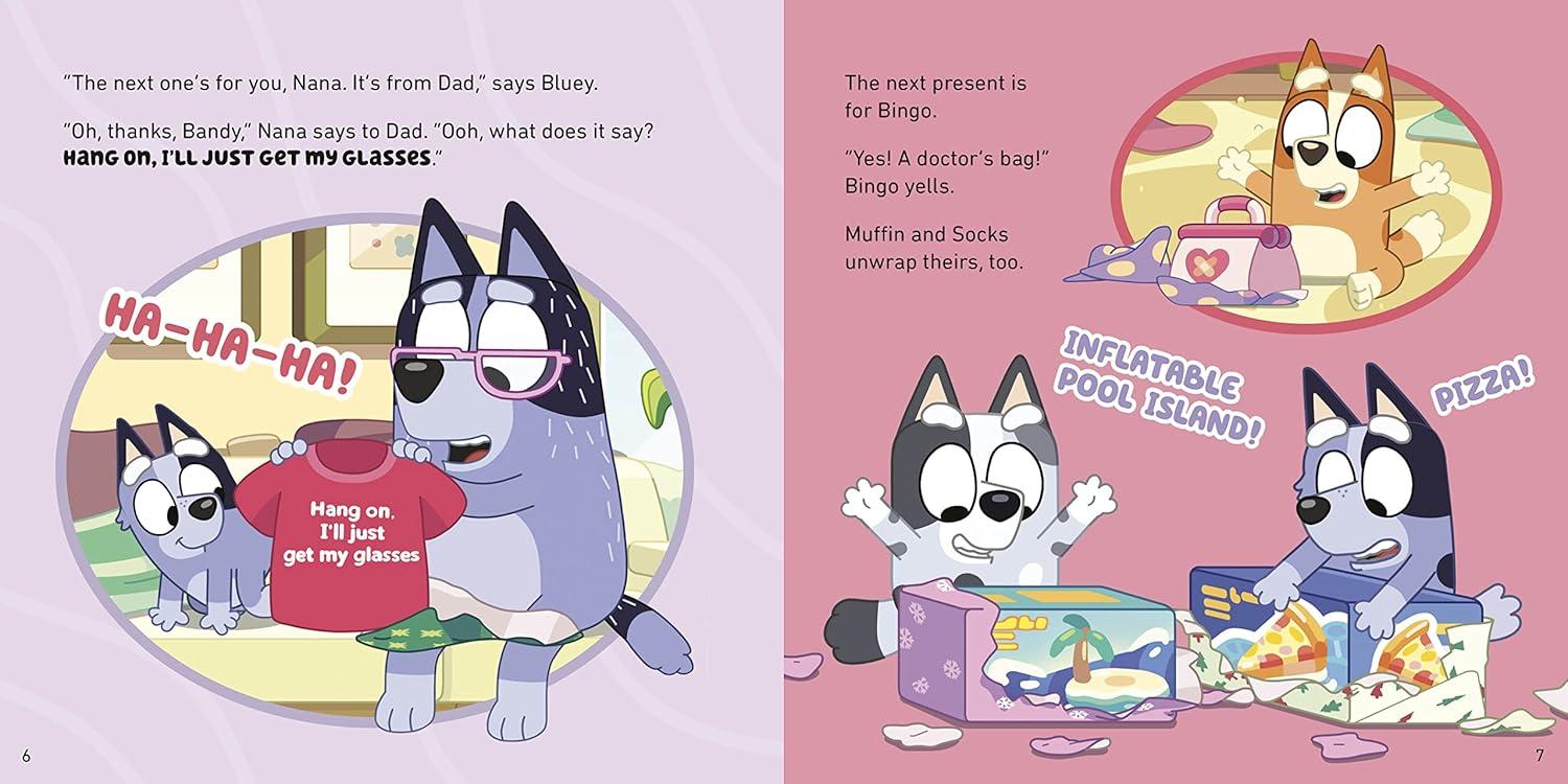 imageIts a Bluey Christmas Box Set Includes PopOut Ornaments