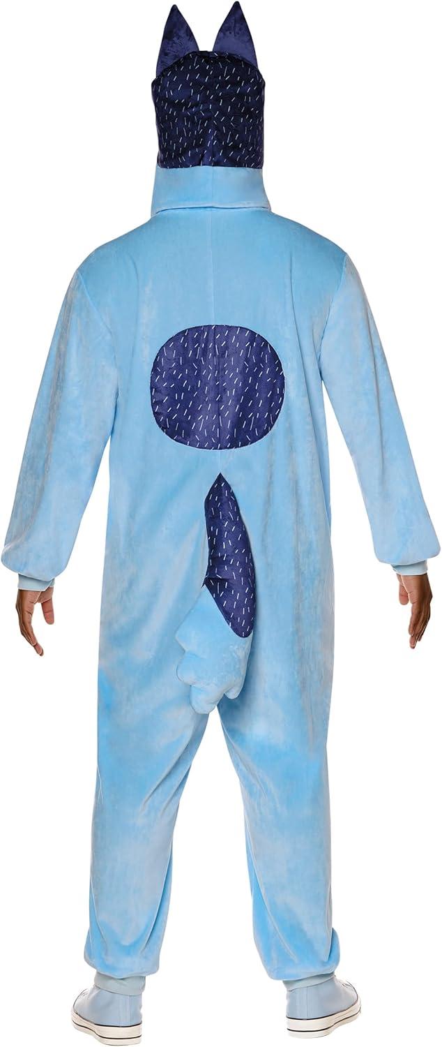 imageSpirit Halloween Bluey Adult Bandit Heeler Costume Officially Licensed Group Costume Jumpsuit Outfit