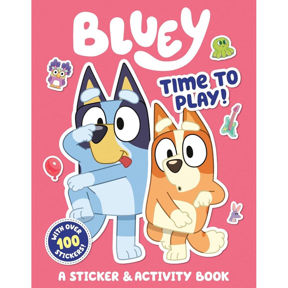 imageBluey Time to Play A Sticker amp Activity Book