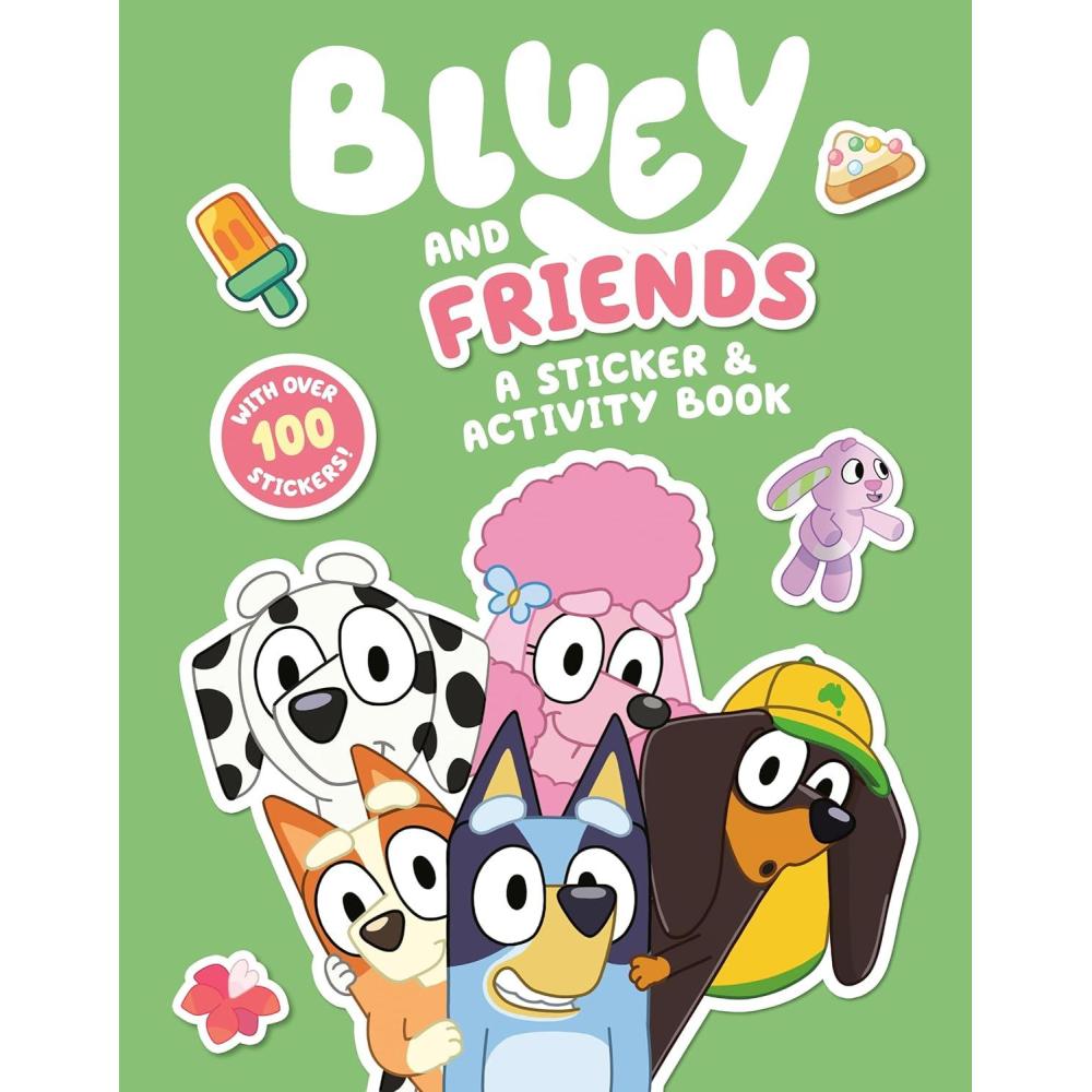 imageBluey and Friends A Sticker amp Activity Book