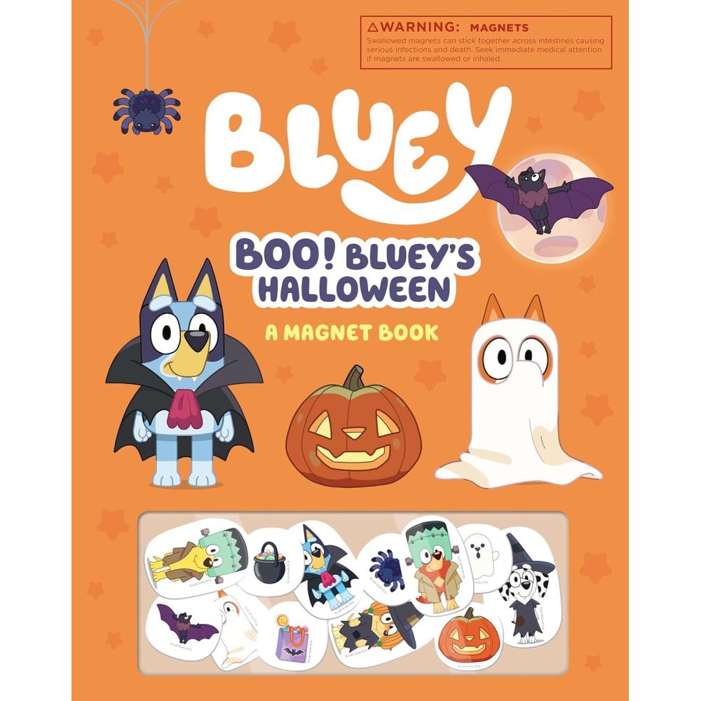 imageBoo Blueys Halloween A Magnet Book
