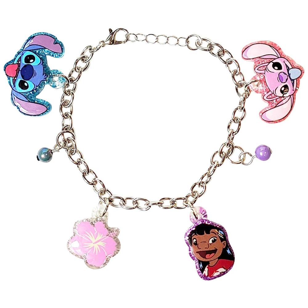 imageLUV HER Bluey 7 Bracelet with Metal Charms Bluey amp Bingo Ages 3Style 3