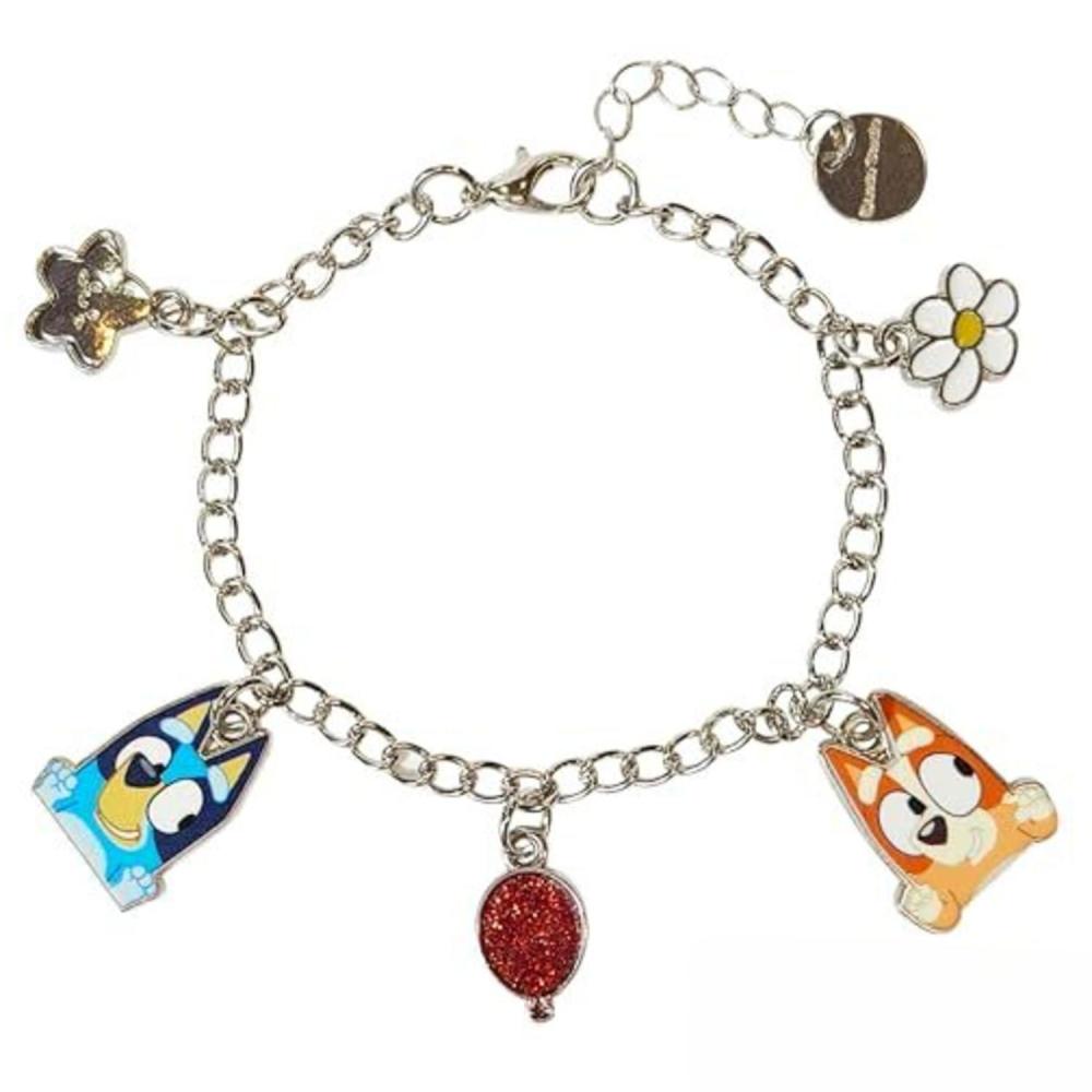 imageLUV HER Bluey 7 Bracelet with Metal Charms  Bluey amp Bingo  Ages 3Style 6