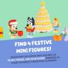 Bluey Advent Calendar Pack Toys for Girls and Boys, 24 Days of Surprises, Kids 2025 Advent Calendar w/Accessories, Stickers & Mini Christmas Tree(Advent Calendar – Amazon Exclusive)