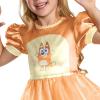 Disguise baby-girls Bingo Skirt Costume for Kids, Official Bluey Character Outfit With Dress and Headband(Bingo)