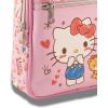 Fast Forward Bluey Mini Backpack for Kids & Adults | 10″ PU Leather Bluey Backpack Purse Featuring Bluey | Toddler Travel Bag, Small Backpack Bookbag for School, Travel, or Everyday Use | Ages 3+(Hello Kitty)