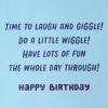 Hallmark Bluey Musical Birthday Card with Light (Hip Hooray)