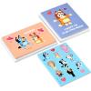 Hallmark Bluey Valentine’s Day Cards and Stickers for Kids School (24 Classroom Valentines with Envelopes)(Bluey Valentines with Stickers)