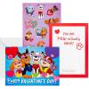 Hallmark Bluey Valentine’s Day Cards and Stickers for Kids School (24 Classroom Valentines with Envelopes)(Paw Patrol Valentines with Stickers)