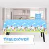Unique Bluey Birthday Decorations | Bluey Party Decorations | Serves 16 | Officially Licensed | Tablecover, Plates, Cups, Napkins, Forks, Button