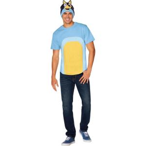 Spirit Halloween Bluey Adult Bandit Costume Kit | Officially Licensed | Family-Friendly Costume