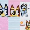 Bluey Socks 3 Pack, Multipack Girls Socks, Bingo Pack Of 3 Sock Set, Official Merchandise