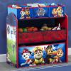 Delta Children – Bluey Design & Store 6 Bin Toy Storage Organizer – Greenguard Gold Certified, Blue(Paw Patrol Rescue Pups)
