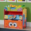 Delta Children – Bluey Design & Store 6 Bin Toy Storage Organizer – Greenguard Gold Certified, Blue(Sesame Street)