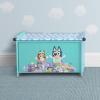 Delta Children – Bluey Toy Box with Retractable Fabric Top(Bluey)