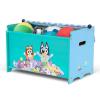 Delta Children – Bluey Toy Box with Retractable Fabric Top(Bluey)