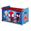 Delta Children – Bluey Toy Box with Retractable Fabric Top(Marvel Spidey and His Amazing Friends)
