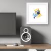 Trends International Gallery Pops Bluey – Sweet Dreams Wall Art Wall Poster, 12.00″ x 12.00″, White Frame Version(White Frame Version)