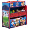 Delta Children – Bluey Design & Store 6 Bin Toy Storage Organizer – Greenguard Gold Certified, Blue(Paw Patrol Rescue Pups)